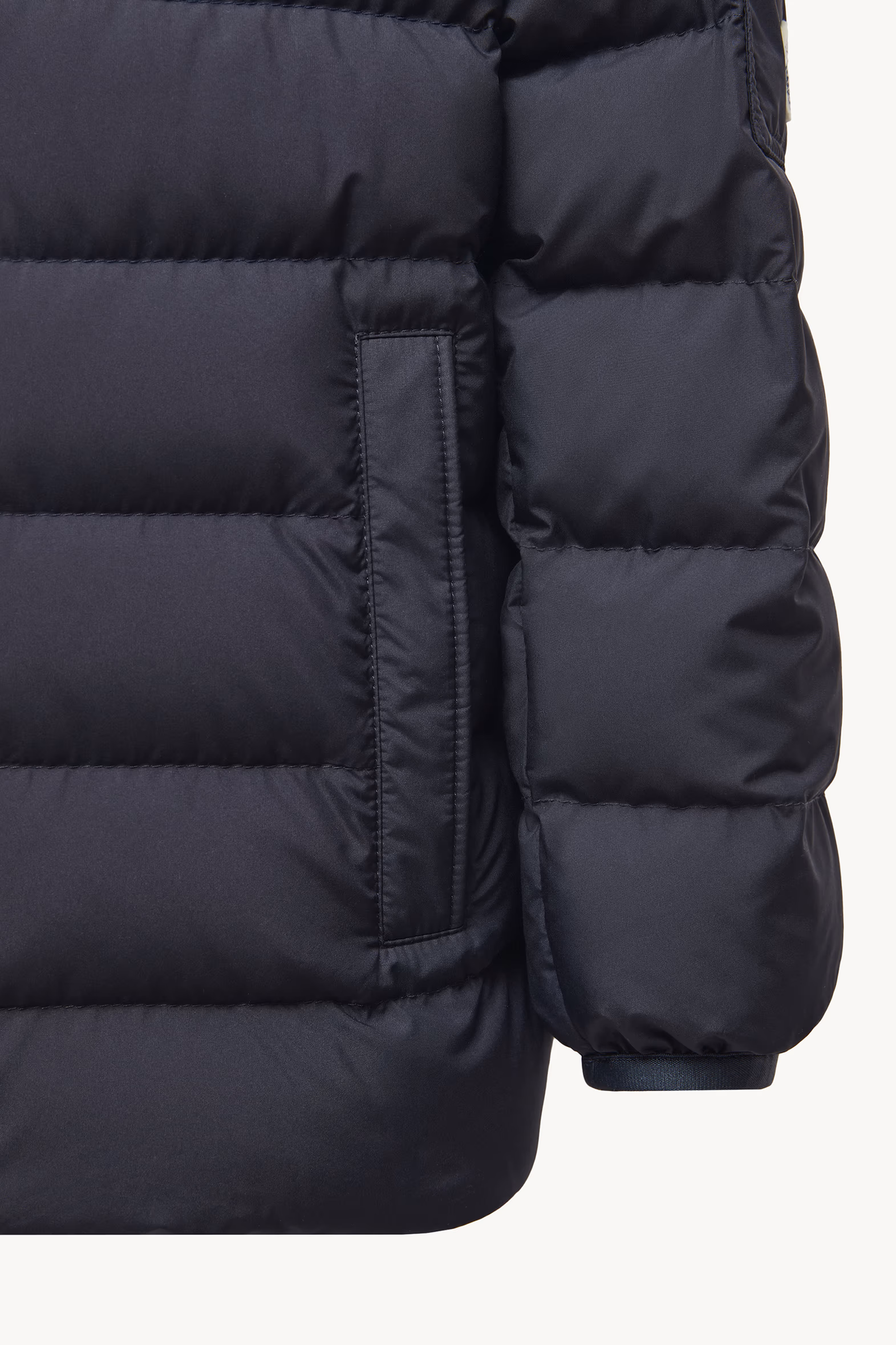Najan Hooded Down Jacket Boy Navy Blue Moncler 5